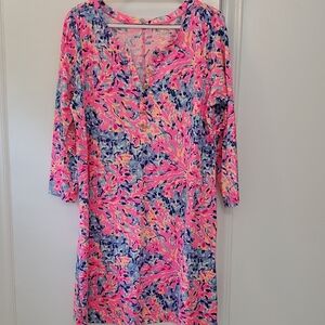 Lilly Pulitzer Pink and Blue Dress